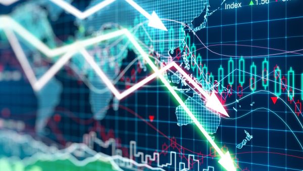 Stocks fall on China deflation, US recession risks
