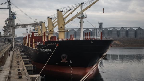First grain ships arrive in Ukraine via new route