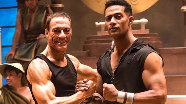 محمد رمضان والنجم العالمي جان كلود فاندام