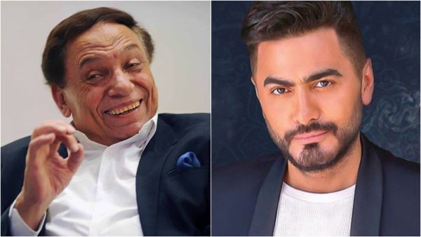حقيقة الفيلم الذي سيجمع بين عادل إمام وتامر حسني