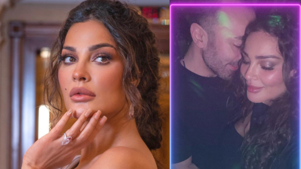 Nadine Njeim shares new picture with fiancé