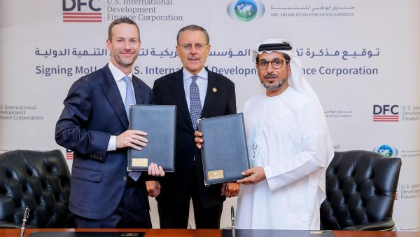 Abu Dhabi Fund for Development Signs Agreement with United States International Development Finance Corporation