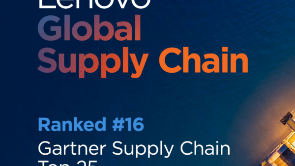 Lenovo Ranked #16 in Gartner’s 2021 Top 25 Global Supply Chain