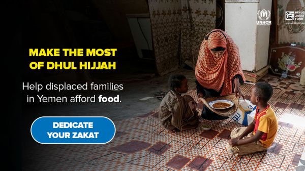 UNHCR’s Adha Appeal Rallies Support for Displaced Families in Yemen Facing Hunger