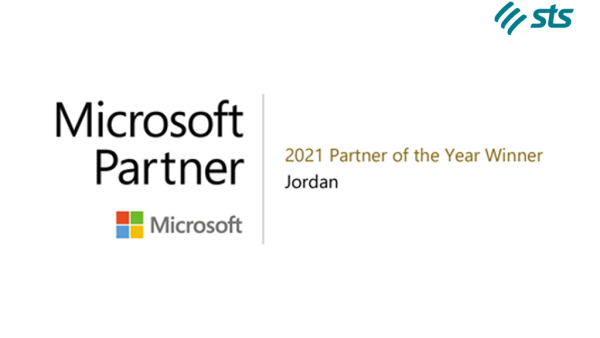 STS Recognized As the Winner of 2021 Microsoft Partner of the Year for Jordan