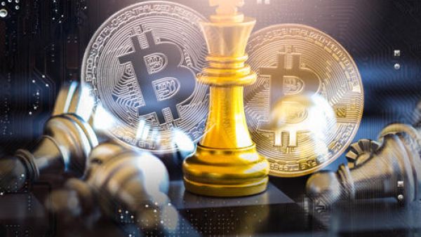 Bitcoin's Price Soars to $55K, Market Cap Tops $1T