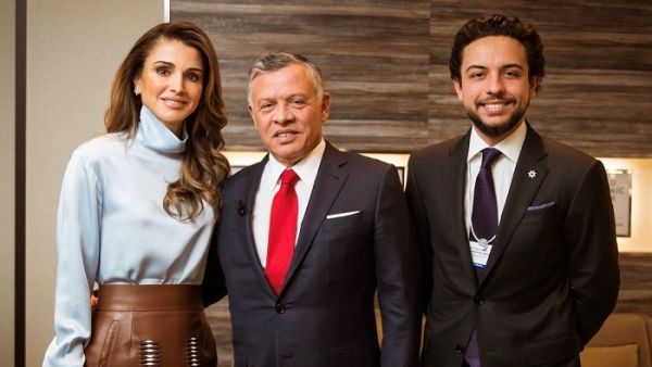 اصابة ولي عهد الاردن بكورونا والملك والملكة يخضعان للحجر المنزلي