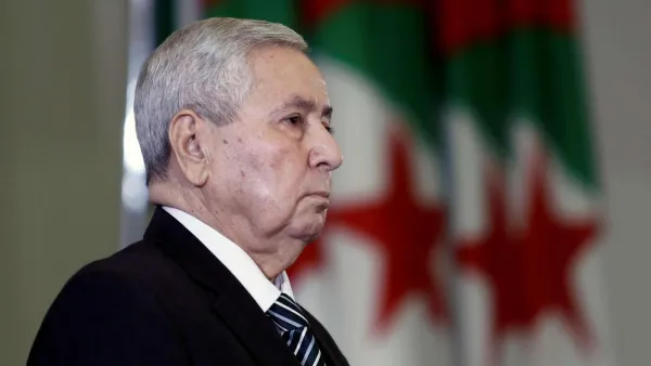 الرئيس الجزائري السابق عبد القادر بن صالح
