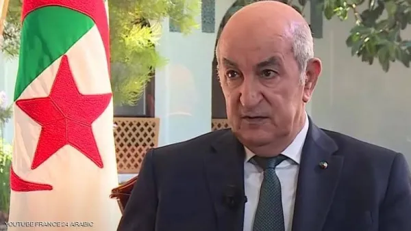 الرئيس الجزائري عبد المجيد تبون