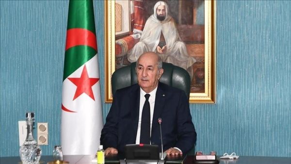 الرئيس الجزائري عبد المجيد تبون