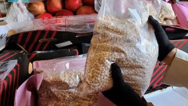 السعودية تضبط ملايين الاقراص المخدرة في شحنة رمّان