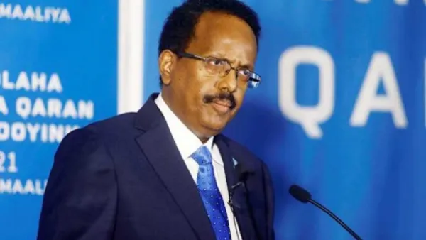 الرئيس الصومالي محمد عبدالله محمد 