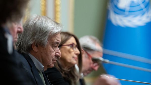الأمين العام للأمم المتحدة أنطونيو غوتيريش