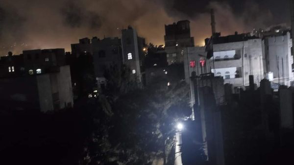 التحالف يجدد غاراته على العاصمة اليمنية صنعاء 