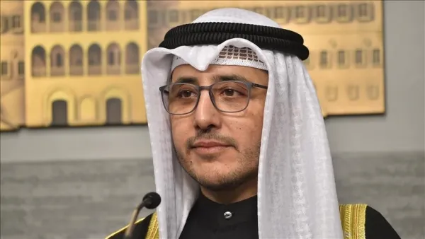 وزير خارجية الكويت الشيخ أحمد ناصر المحمد الصباح 