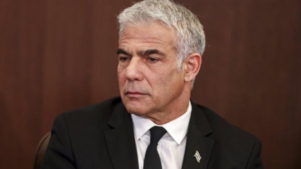 وزير الخارجية الإسرائيلي يائير لبيد