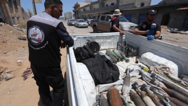 عشرات القتلى في طرابلس جراء ألغام وعبوات زرعتها قوات حفتر