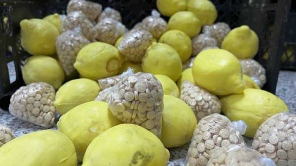 السعودية تضبط ملايين الاقراص المخدرة في شحنة ليمون