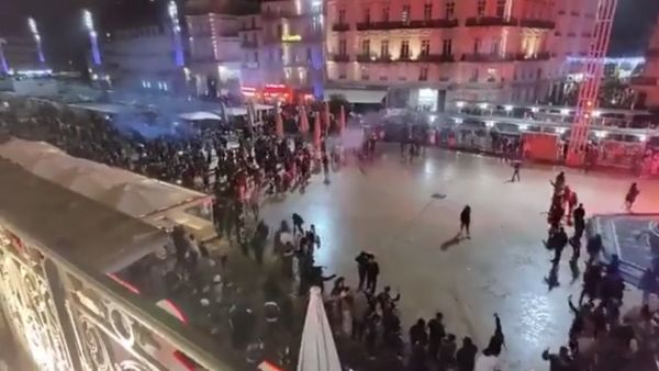 قتيل خلال اشتباكات بين جماهير فرنسا والمغرب (فيديوهات)