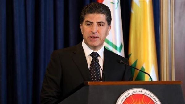 رئيس إقليم كردستان نيجيرفان بارزاني