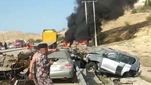 وفاة 12 شخصا بحادثي سير مروعين في الاردن