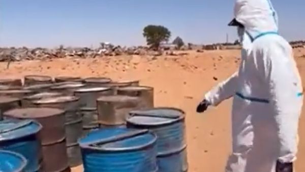 العثور على حاويات اليورانيوم المفقودة في ليبيا