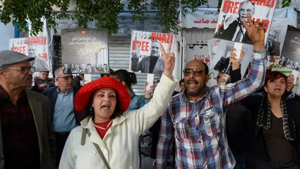 منظمة العفو تدعو السلطات التونسية لاطلاق المعارضين المعتقلين