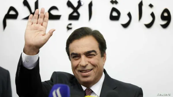وزير الاعلام اللبناني جورج قرداحي