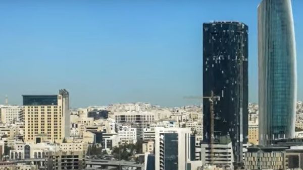 مشهد من العاصمة الاردنية عمان