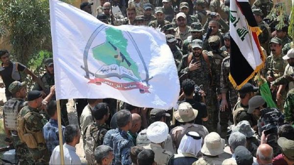 انصار "العصائب" العراقية يتظاهرون للتنديد بالعقوبات الاميركية