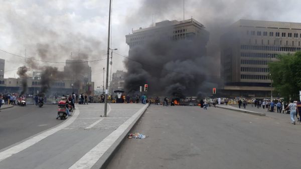 احتجاجات العراقيين تدخل شهرها الثاني 