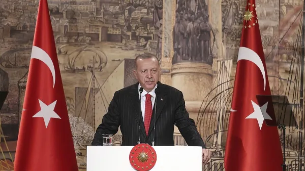 الرئيس التركي رجب طيب أردوغان
