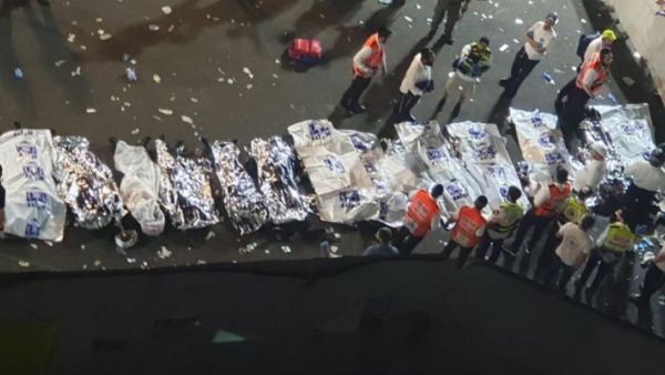 عشرات القتلى إثر انهيار منصة خلال احتفال يهودي في إسرائيل