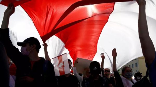 اعتقال عشرات المتظاهرين في بيلاروس على هامش تحرك جديد ضد الرئيس