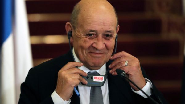 وزير الخارجية الفرنسي جان-إيف لودريان