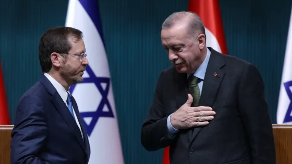 اردوغان يعزي اسرائيل بضحايا "الهجمات الارهابية الفلسطينية"