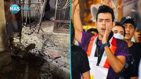 هجوم بعبوة متفجرة يستهدف منزل ناشط باحتجاجات العراق