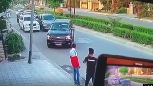 صورة ماخوذة من الفيديو