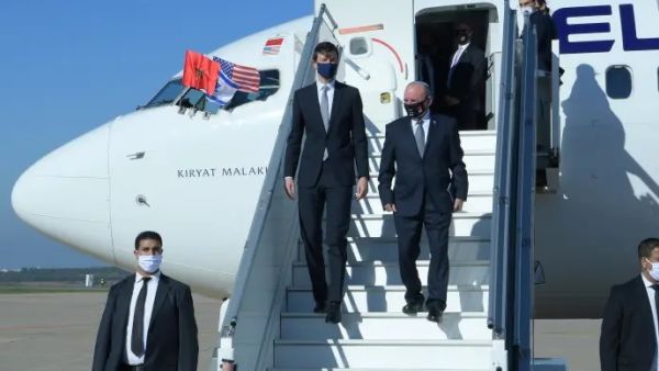 وفد إسرائيلي أميركي يصل المغرب على متن اول رحلة تجارية مباشرة من تل أبيب