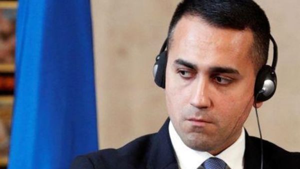 وزير الخارجية الإيطالي لويجي دي مايو