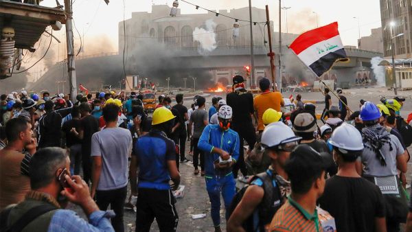 مواجهات بين الأمن ومحتجين في كربلاء