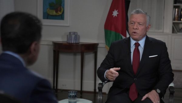 الملك عبدالله الثاني: الفلسطينيون يريدون أراضيهم ورفع رايتهم فوق بيوتهم