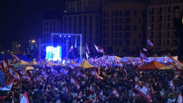 تجدد الاحتجاجات بلبنان بعد مسيرة دعم للرئيس عون