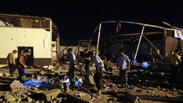 أوقعت الضربة 44 قتيلاً وعشرات الجرحى
