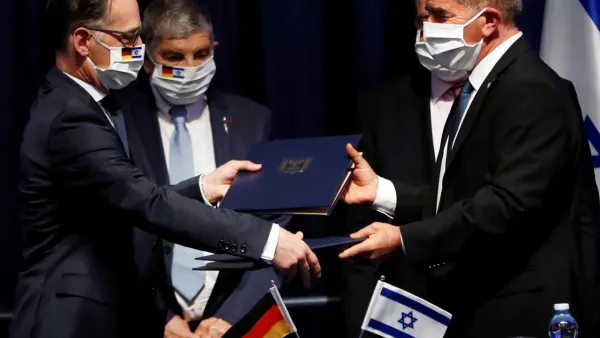 وزير الخارجية الالماني يبلغ اسرائيل قلق بلاده حيال خطة الضم