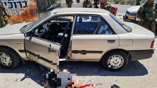 استشهاد فلسطيني برصاص القوات الاسرائيلية قرب مستوطنة برام الله