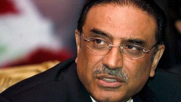الرئيس الباكستاني الأسبق آصف علي زرداري