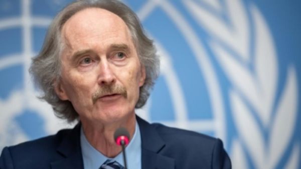  مبعوث الأمم المتحدة إلى سوريا غير بيدرسون