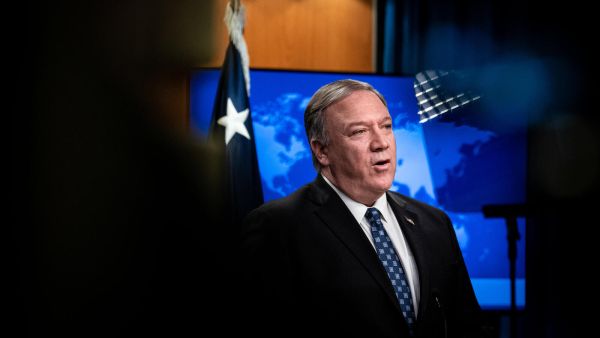 وزير الخارجية الأميركي مايك بومبيو