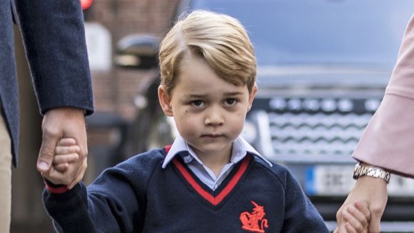 الأمير جورج الابن الأكبر للأمير ويليام دوق كامبريدج وزوجته كاثرين بأيس